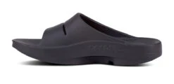 OOfos Men's OOahh Slide Sandal - Black -fashion shoes 1100BLK shot4