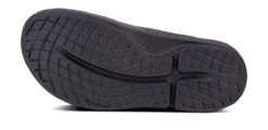 OOfos Men's OOahh Slide Sandal - Black -fashion shoes 1100BLK shot7
