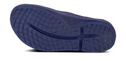 OOfos Women's OOahh Slide Sandal - Navy -fashion shoes 1100NVY shot7