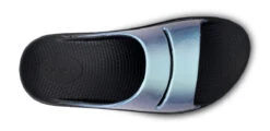 OOfos Women's OOahh Luxe Slide Sandal - Atlantis -fashion shoes 1101ATLANTIS shot6