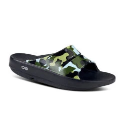 'OOFOS' Women's OOahh Slide Limited Edition - Jungle Camo -fashion shoes 1103BKJUNGCMO shot2 1024x1024@2x
