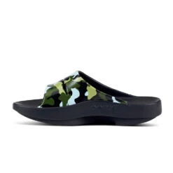 'OOFOS' Women's OOahh Slide Limited Edition - Jungle Camo -fashion shoes 1103BKJUNGCMO shot4 1024x1024@2x