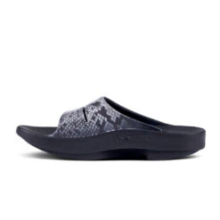 'OOFOS' Women's OOahh Slide Limited Edition - Black / Snake 13 'OOFOS' Women's OOahh Slide Limited Edition - Black / Snake -fashion shoes 1103SNAKE shot4 1024x1024@2x