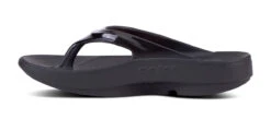 OOfos Women's OOlala Sandal - Black -fashion shoes 1400BLK shot4