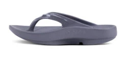 'OOFOS' Women's OOlala Luxe Thong - Slate -fashion shoes 1400SLATE shot4 932x680 1d00518d 8ca1 44c8 8990 a01fdb7d86b1 1024x1024@2x