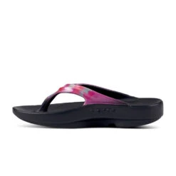 'OOFOS' Women's OOlala Luxe Thong - Magenta Sky -fashion shoes 1401MAGSKY shot4 1024x1024@2x