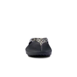 'OOFOS' Women's OOlala Thong Limited Edition - Black / Champagne Pop -fashion shoes 1403BLKCHMPGNE shot3 1024x1024@2x