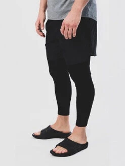 OOfos Men's OOahh Sport Slide Sandal - Black Matte -fashion shoes 1500mensmatte