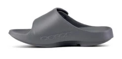 OOfos Men's OOahh Sport Flex Sandal - Slate -fashion shoes 1550SLATE shot4