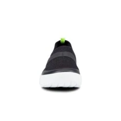 'OOFOS' Women's OOmg Fibre Low Slip On - White / Black -fashion shoes 5070WHTBLK 3 1024x1024@2x