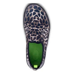 'OOFOS' Women's OOmg EeZee Low Shoe - Cheetah -fashion shoes 5072BLKCHEET shot6 jpg 1024x1024@2x