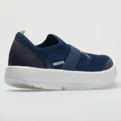 OOFOS OOmg Low Men's White/Navy -fashion shoes 631098 6
