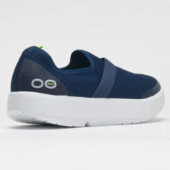 OOFOS OOmg Low Women's White/Navy -fashion shoes 631140 6