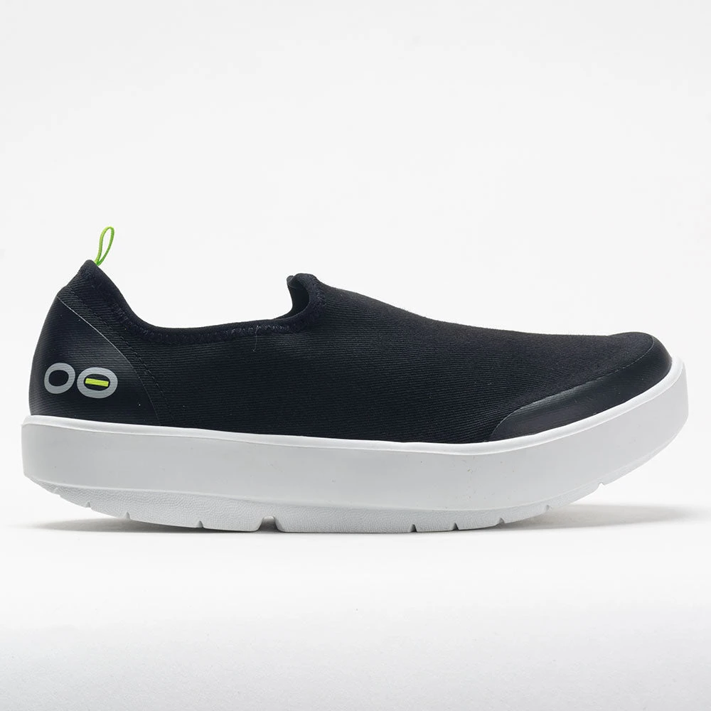 OOFOS OOmg EeZee Women's White/Black 3 OOFOS OOmg EeZee Women's White/Black