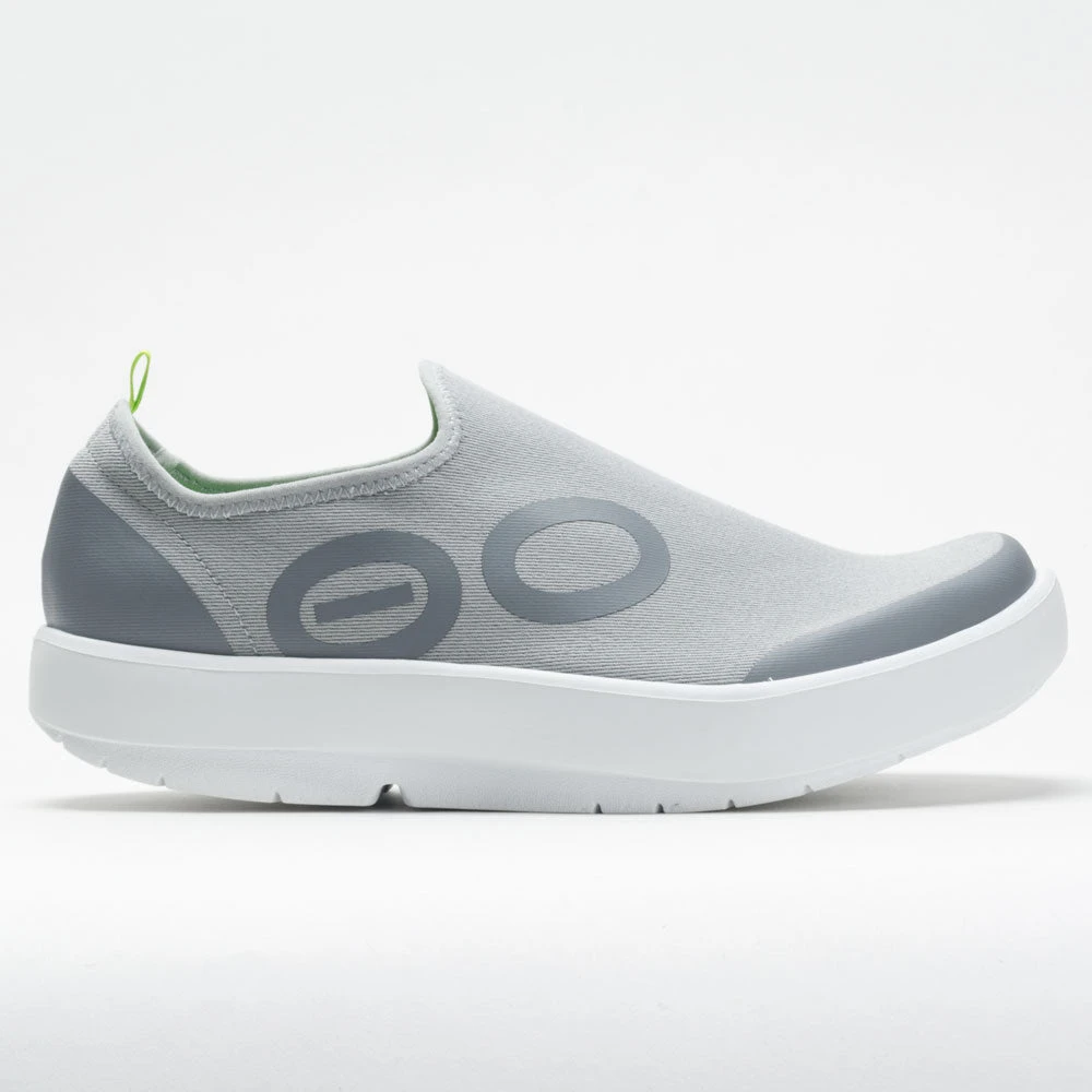 OOFOS OOmg EeZee Men's White/Gray 3 OOFOS OOmg EeZee Men's White/Gray