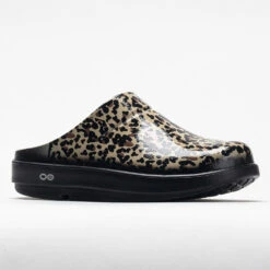 OOFOS OOcloog Limited Women's Black Leopard 12 OOFOS OOcloog Limited Women's Black Leopard -fashion shoes 631219 5