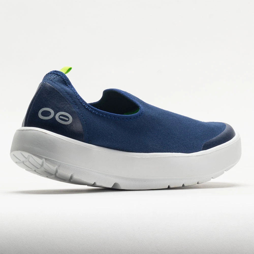 OOFOS OOmg EeZee Women's White/Navy 8 OOFOS OOmg EeZee Women's White/Navy - Image 6