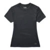 OOfos Women's COOl Down T Shirt - Dark Gray Heather -fashion shoes 8000DKGRYHEA Shot01