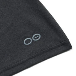 OOfos Women's COOl Down T Shirt - Dark Gray Heather -fashion shoes 8000DKGRYHEA Shot03