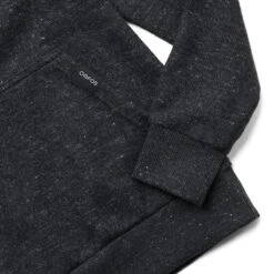 OOfos Men's OOmy Knit Hoodie - Dark Charcoal Gray Heather 13 OOfos Men's OOmy Knit Hoodie - Dark Charcoal Gray Heather -fashion shoes 9300DKGYCHAR Shot04