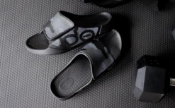 OOfos Men's OOahh Sport Flex Sandal - Black Camo -fashion shoes BlkCamo Flex2