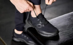 OOfos Men's OOmg Sport LS Low Shoe - Black -fashion shoes Mens BlkLS2