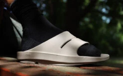 OOfos Men's OOahh Slide Sandal - Nomad -fashion shoes Mens OOahh Nomad1