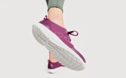 OOfos Women's OOmg Sport LS Low Shoe - Plum -fashion shoes MicrosoftTeams image 216