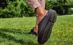 OOfos Women's OOmega OOahh Sandal - Black -fashion shoes MicrosoftTeams image 255