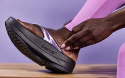 OOfos Women's OOmega OOlala Luxe Sandal - Calypso -fashion shoes MicrosoftTeams image 47