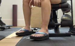 OOfos Women's OOmega OOlala Luxe Sandal - Atlantis -fashion shoes MicrosoftTeams image 51