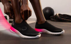 OOfos Women's OOmg Sport Low Shoe - Pink Fade -fashion shoes PinkFade1