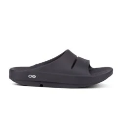 'OOFOS' Unisex OOahh Slide Sandal - Black