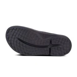 'OOFOS' Unisex OOahh Slide Sandal - Black -fashion shoes Product Images1100BLK 7 1024x1024@2x