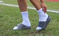 OOfos Women's OOahh Sport Flex Sandal - Slate -fashion shoes SportFlex Slate Womens2