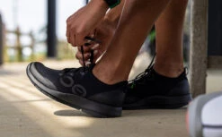 OOfos Women's OOmg Sport LS Low Shoe - Black -fashion shoes Womens BlkLS2