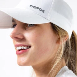 OOfos COOl Down Cap Unisex - White -fashion shoes Womens CoolDownHat White