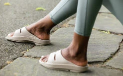 OOfos Women's OOahh Slide Sandal - Nomad -fashion shoes Womens OOahh Nomad3