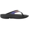 Oofos OOlala Luxe -fashion shoes oolala luxe black calypso 1